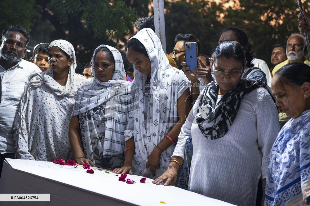 Funeral for The Victims of The Air India Plane Crash - India