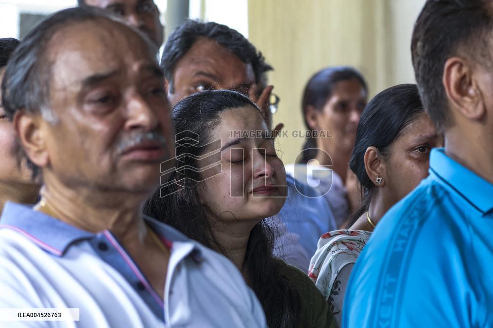 Funeral for The Victims of The Air India Plane Crash - India