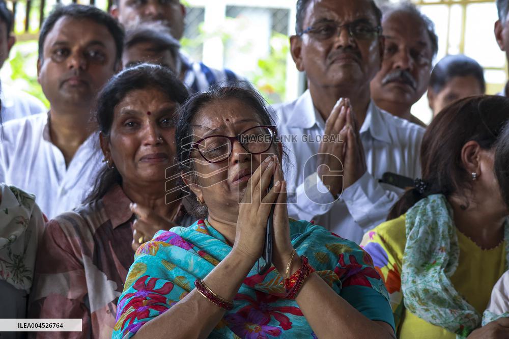 Funeral for The Victims of The Air India Plane Crash - India