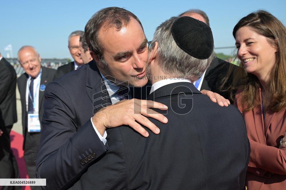 Francois Bayrou at Paris Air Show 2025 - Le Bourget