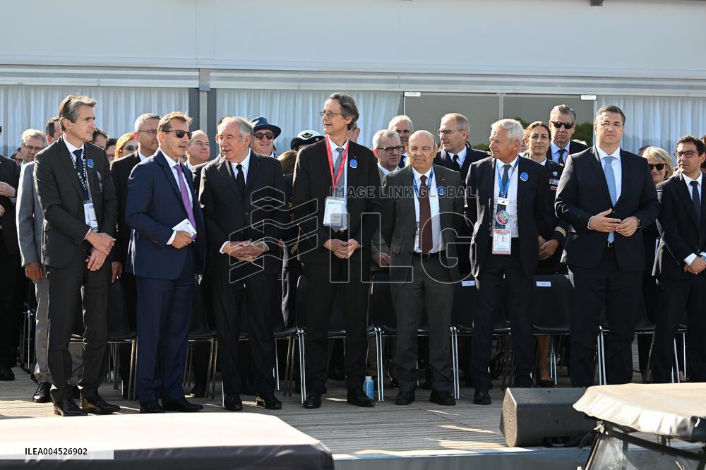 Francois Bayrou at Paris Air Show 2025 - Le Bourget