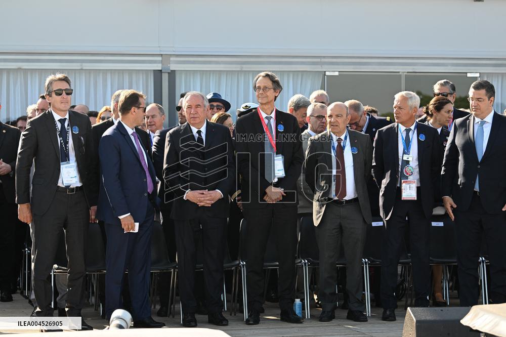 Francois Bayrou at Paris Air Show 2025 - Le Bourget