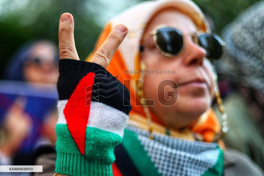 The Global Day Of Action For Gaza - Ankara