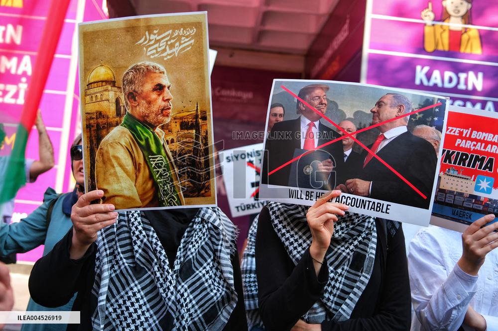 The Global Day Of Action For Gaza - Ankara