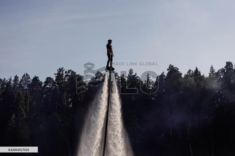 Tallest diving tower in the Baltics