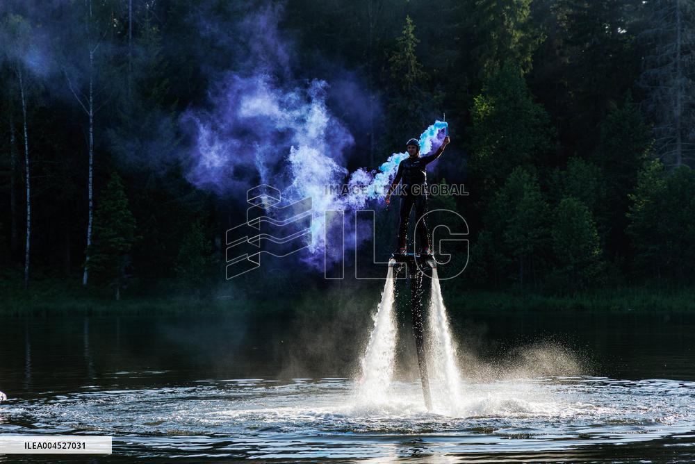 Tallest diving tower in the Baltics