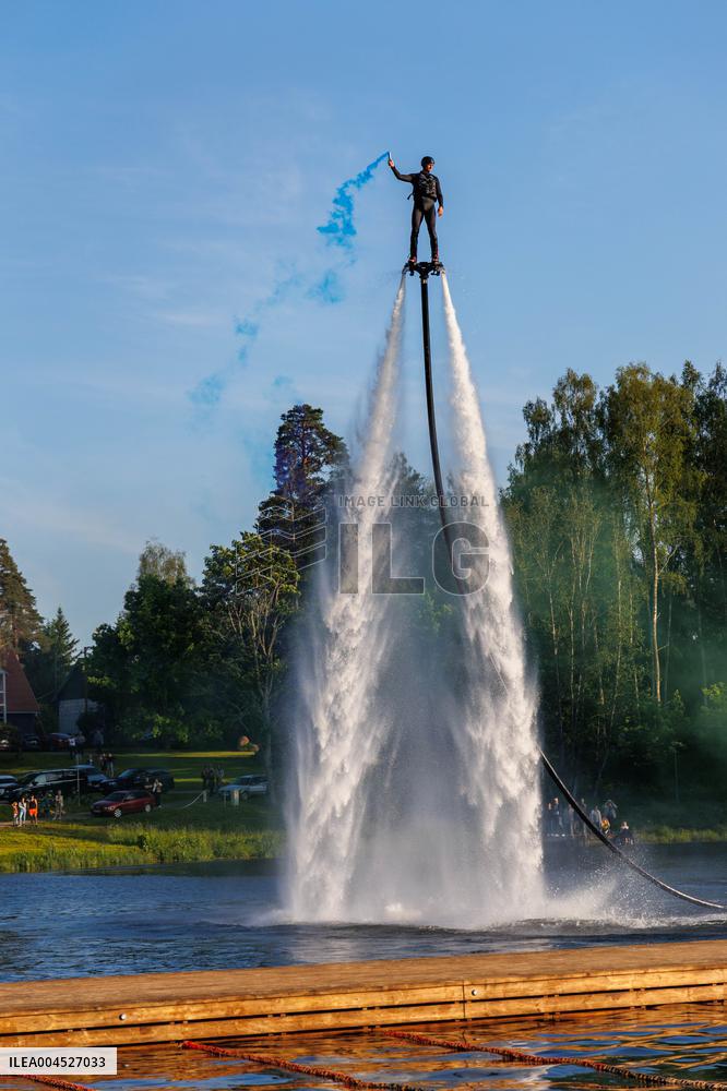 Tallest diving tower in the Baltics