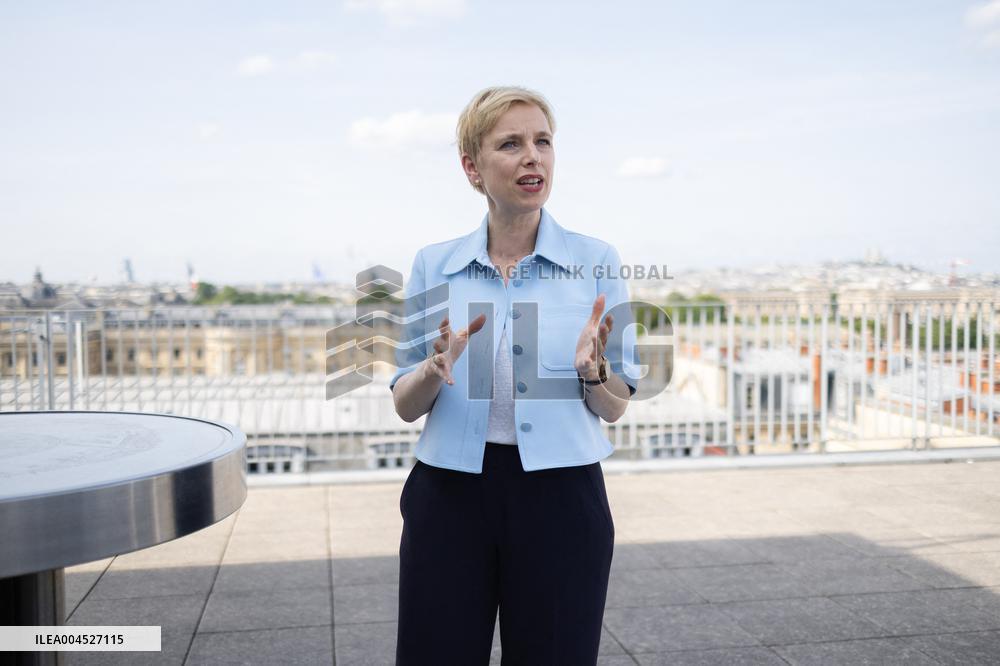 Portrait of Clementine Autain - Paris