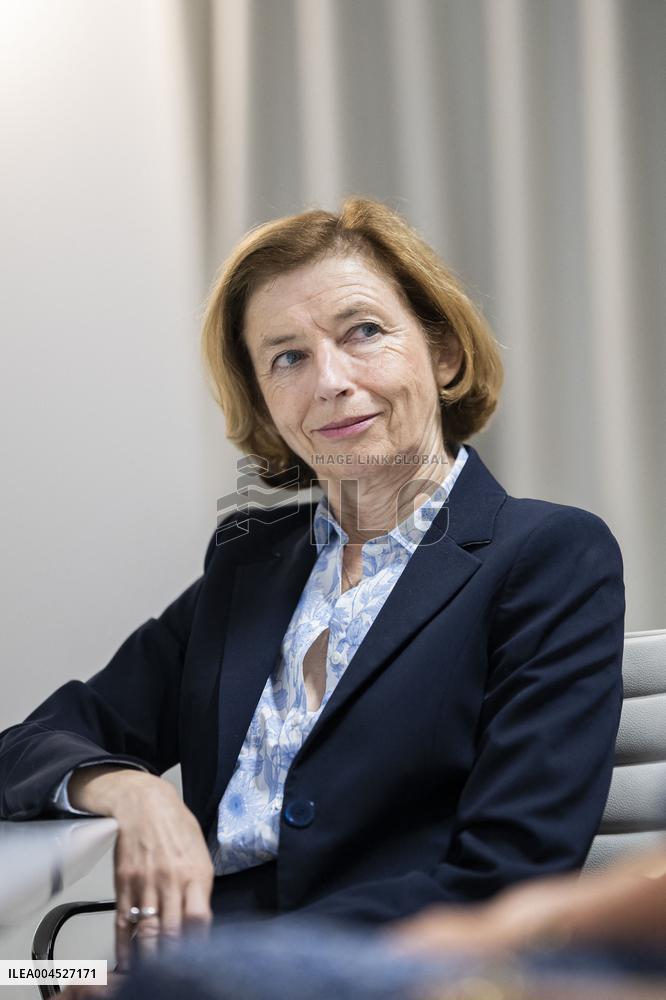 Anne-Marie Couderc et Florence Parly Portrait - Paris