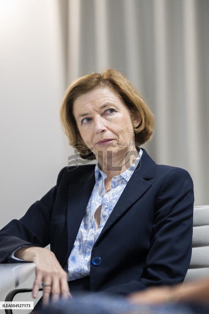 Anne-Marie Couderc et Florence Parly Portrait - Paris