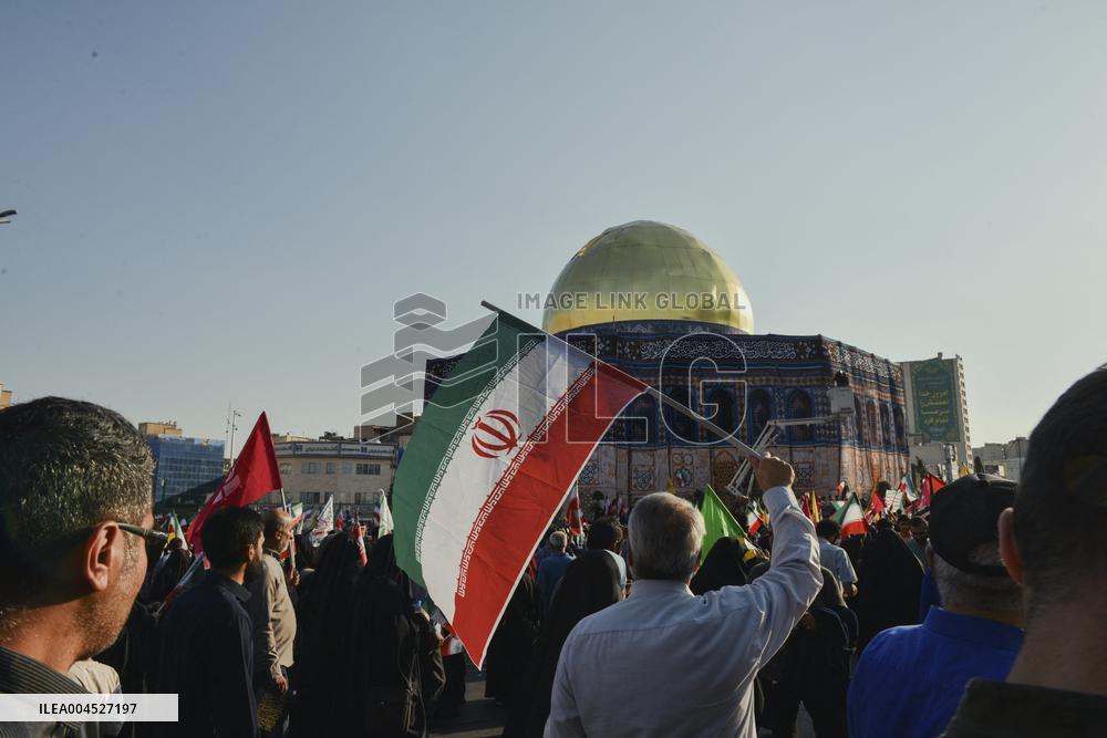 Religious Rally to Condemn Israeli Attack on Iran - Tehran