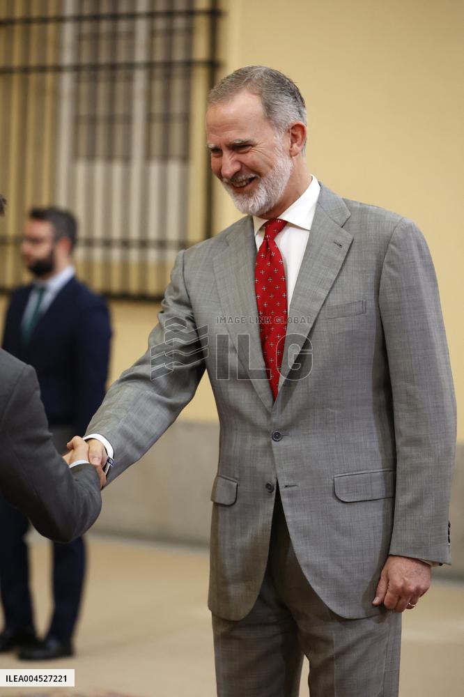 King Felipe VI Receives Young Ibero-American Leaders - Madrid