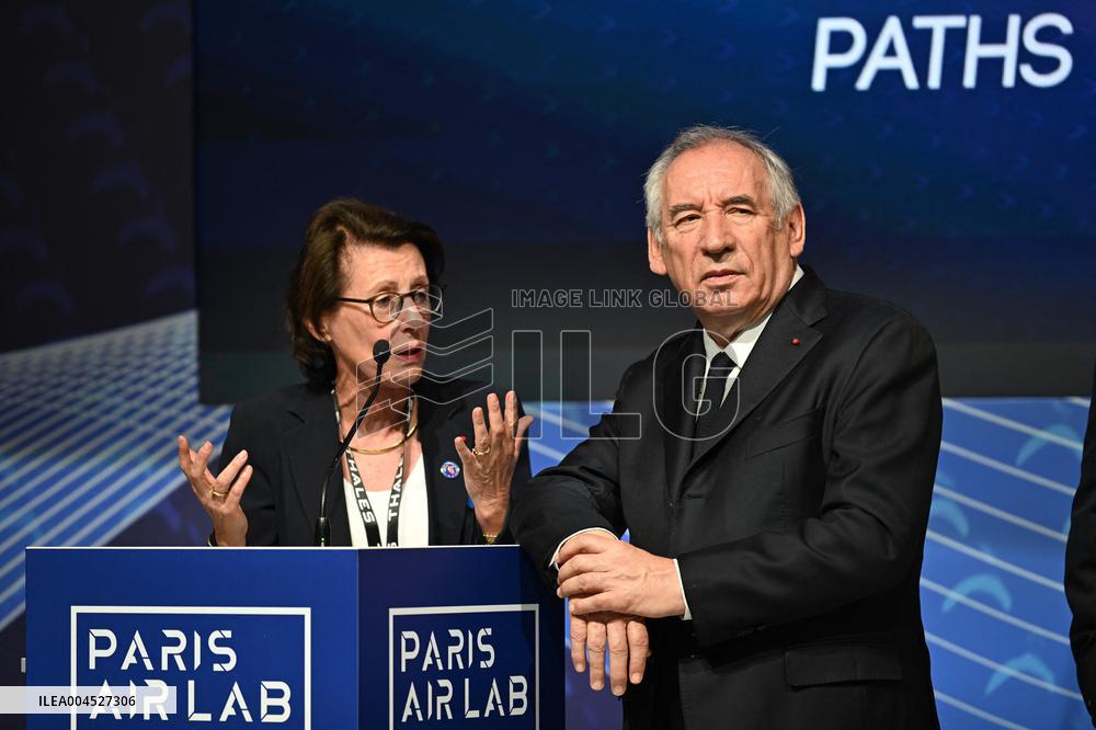 Francois Bayrour Visit To Paris Air Show - Le Bourget