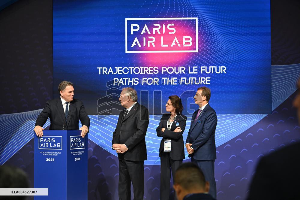 Francois Bayrour Visit To Paris Air Show - Le Bourget