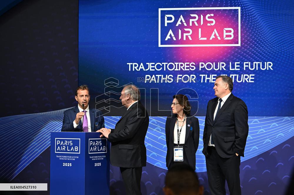 Francois Bayrour Visit To Paris Air Show - Le Bourget