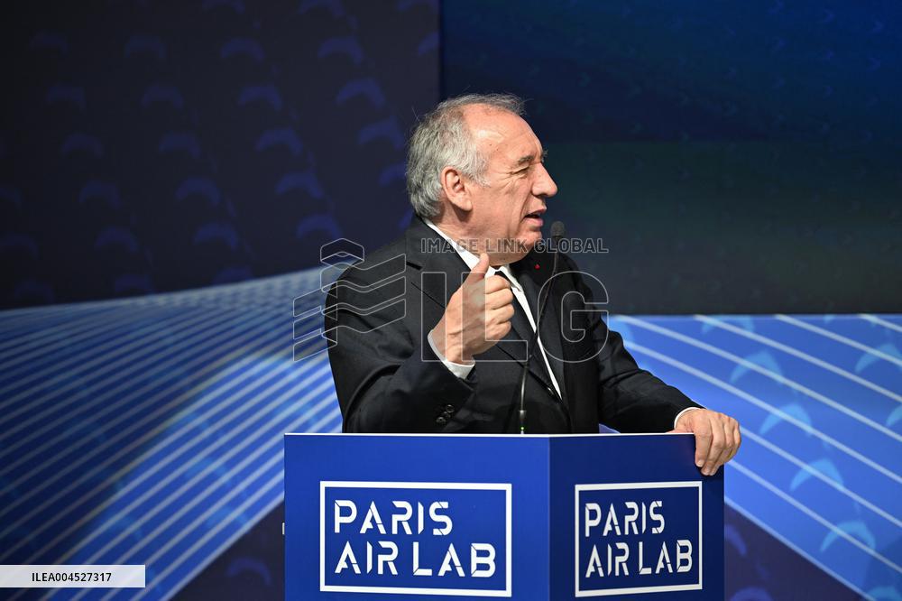 Francois Bayrour Visit To Paris Air Show - Le Bourget