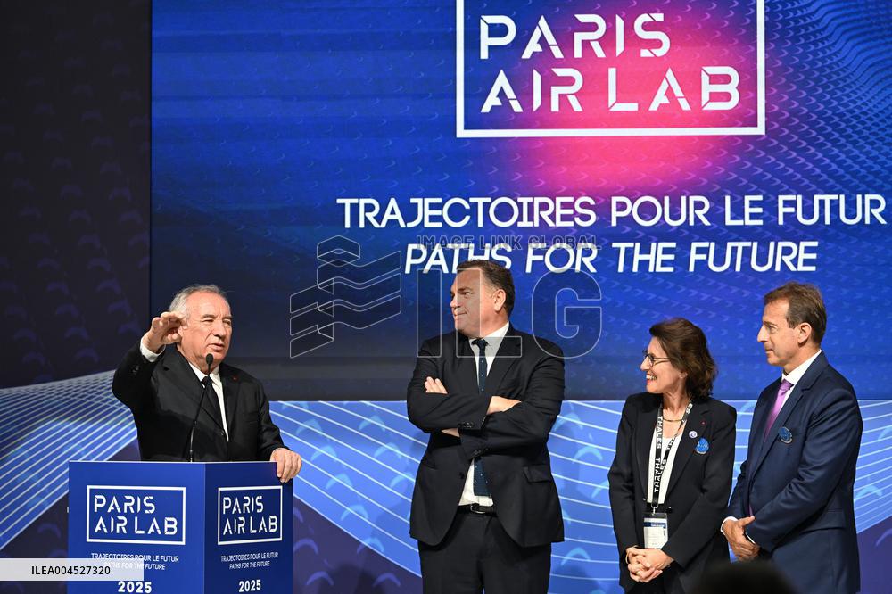 Francois Bayrour Visit To Paris Air Show - Le Bourget