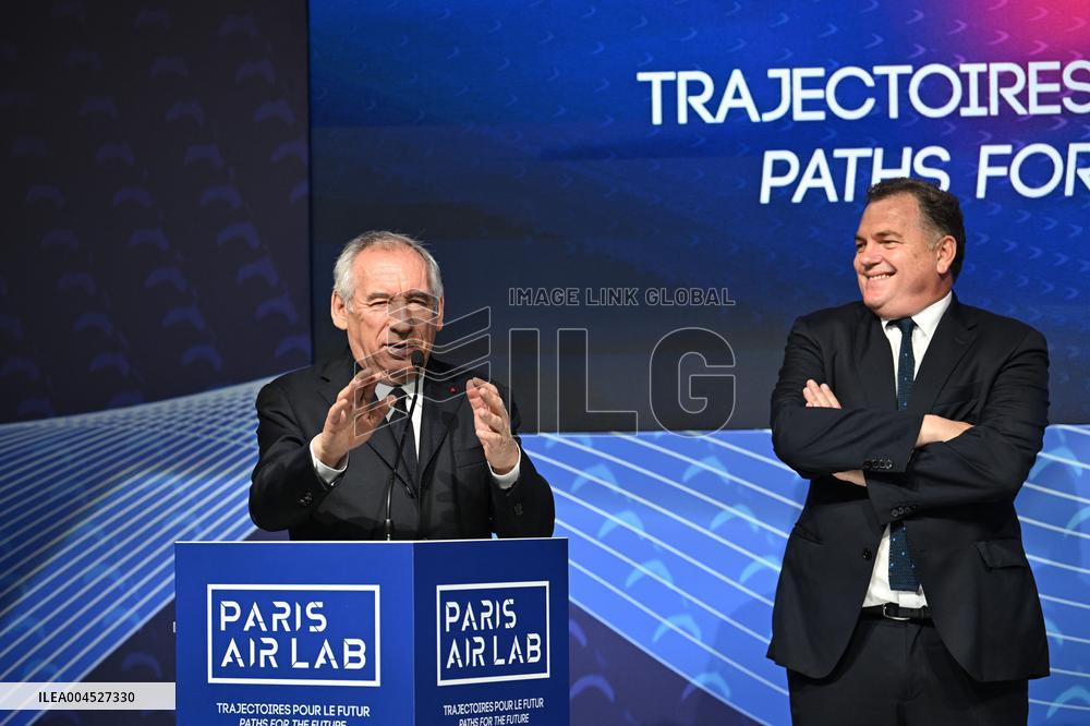 Francois Bayrour Visit To Paris Air Show - Le Bourget
