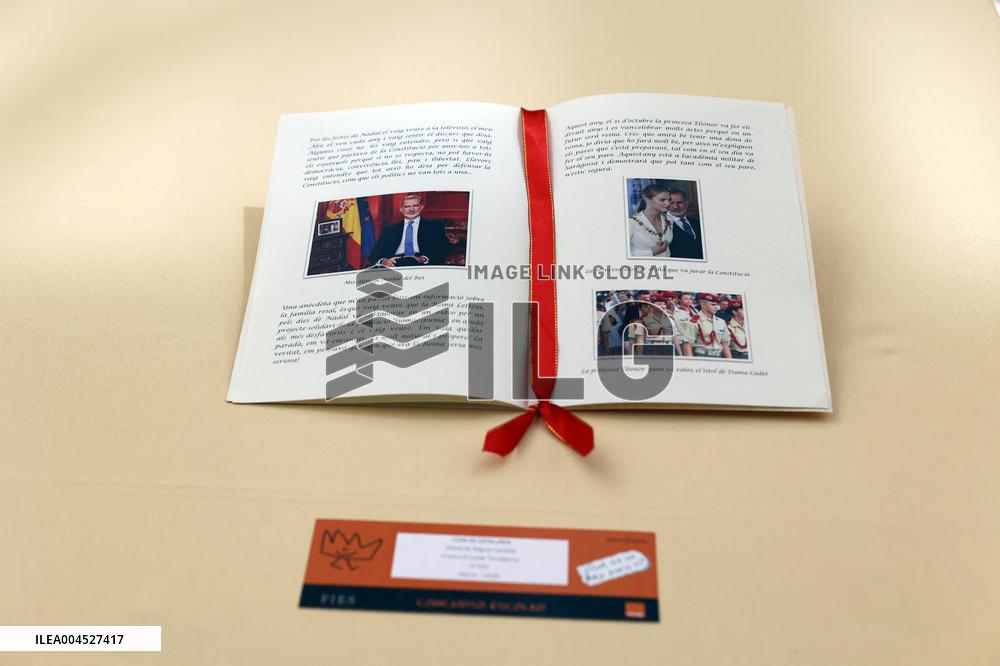 King Felipe Meets Winners of 43rd What Is a King for You School Contest - Madrid