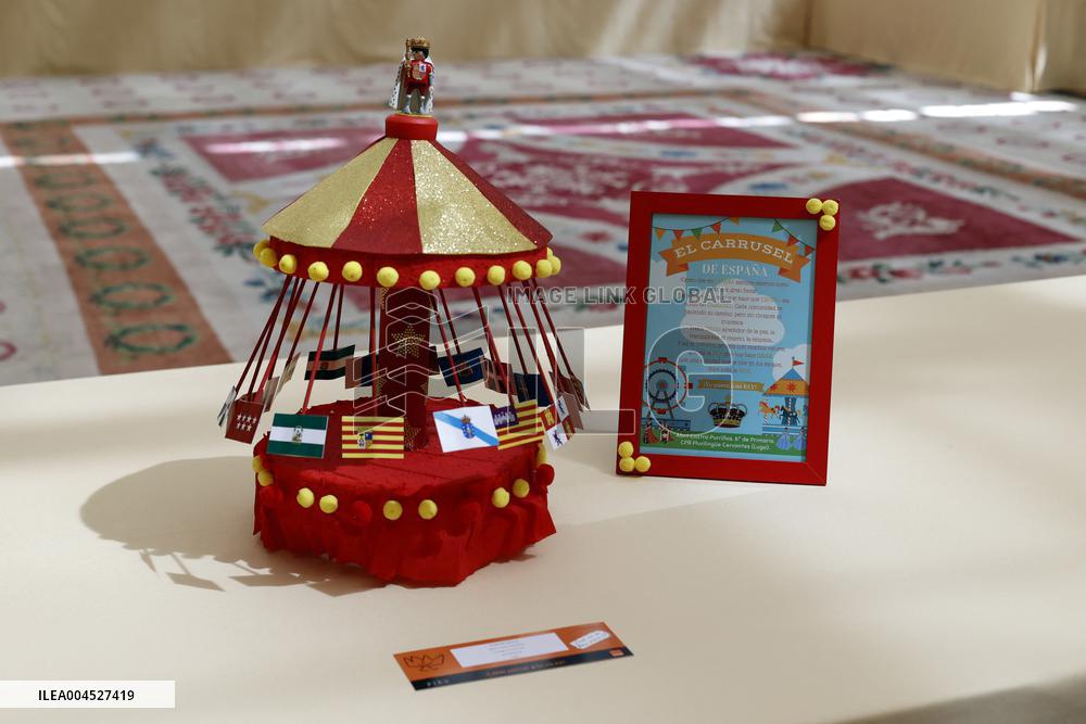 King Felipe Meets Winners of 43rd What Is a King for You School Contest - Madrid