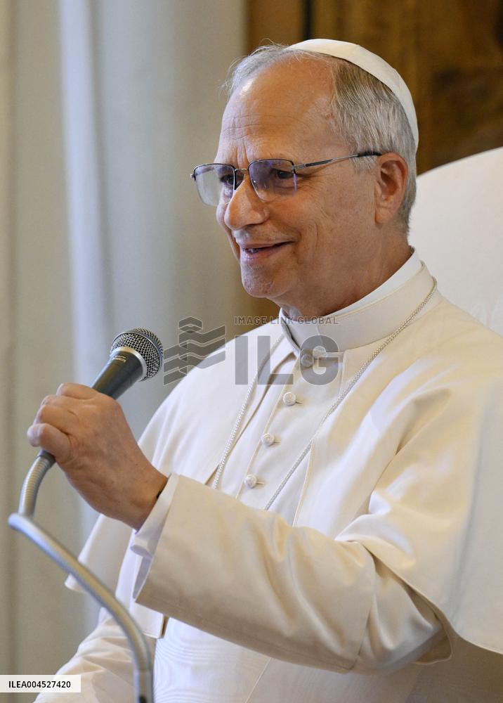 Pope Leo XIV Meets Scientifics Of Vatican Observatory - Vatican