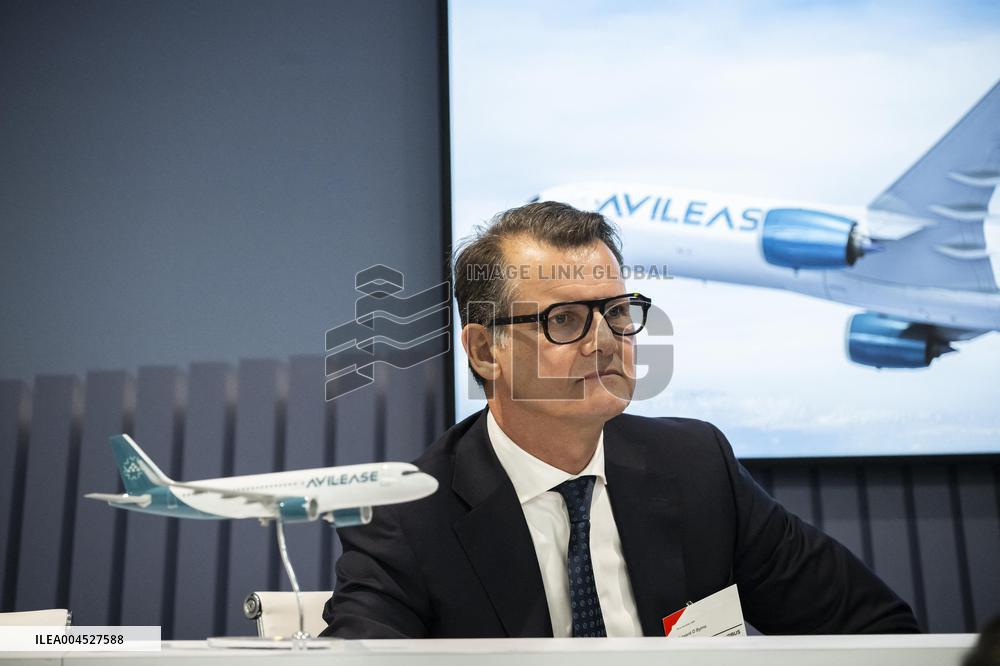 AviLease and Airbus Conference Press At Paris Air Show - Le Bourget
