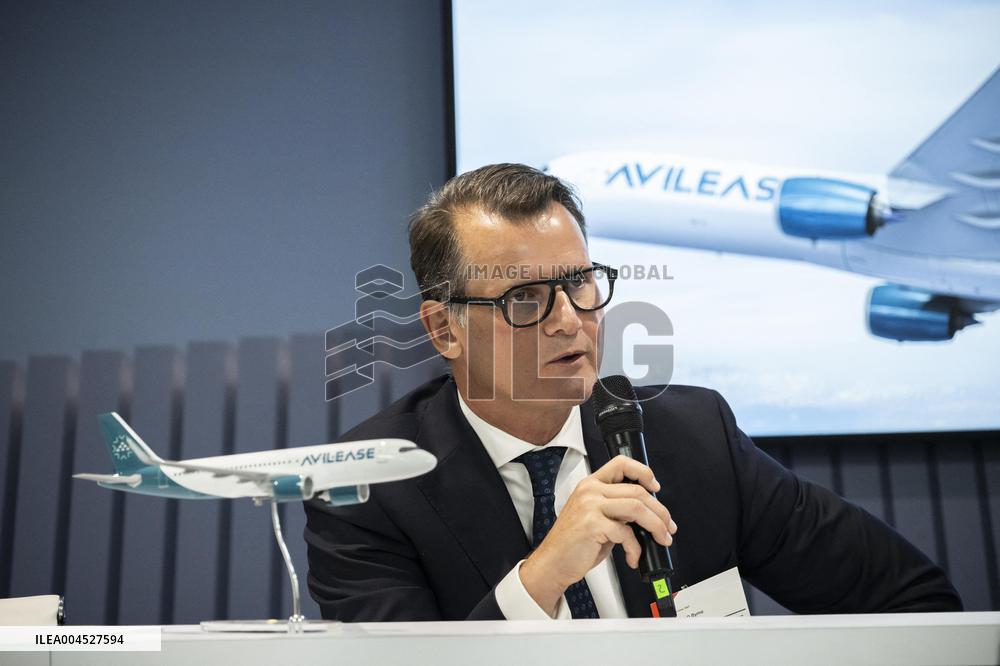 AviLease and Airbus Conference Press At Paris Air Show - Le Bourget