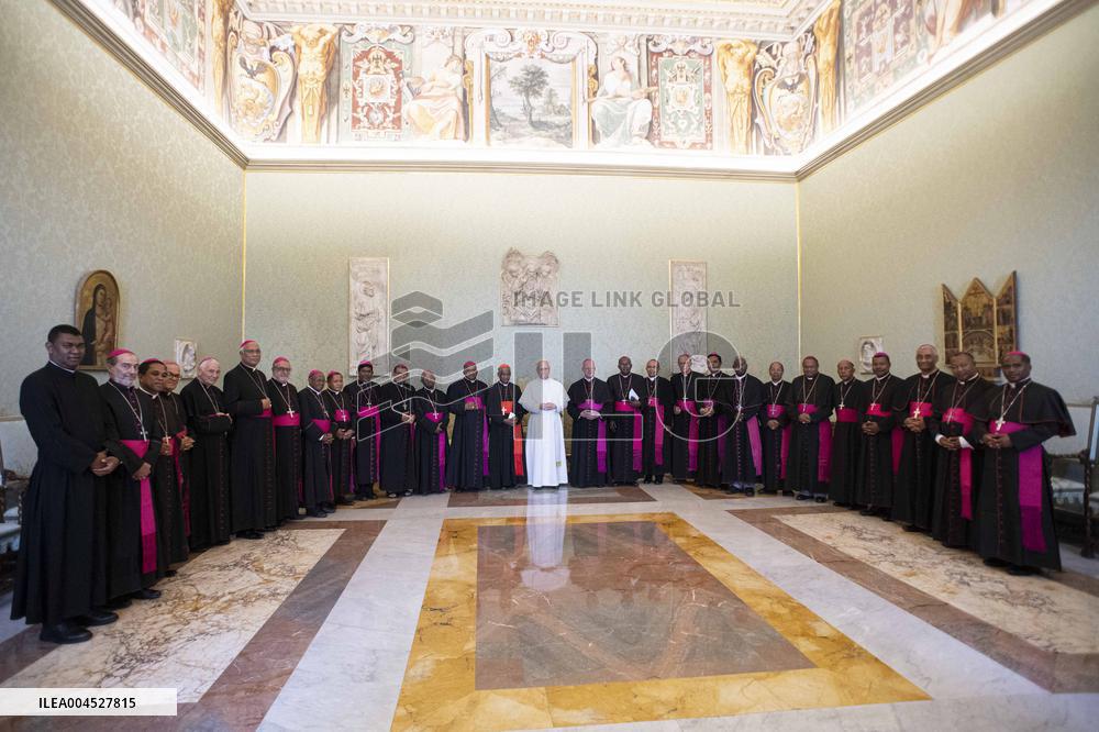 Pope Leo Receives In Private Audience - Vatican