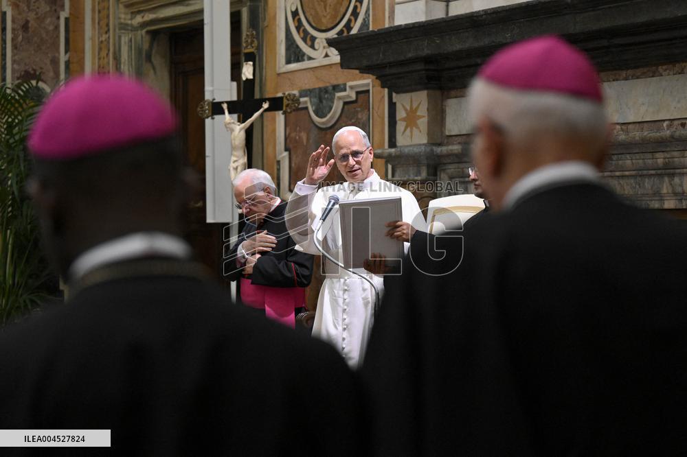 Pope Leo Receives In Private Audience - Vatican