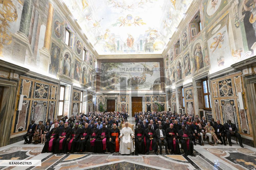 Pope Leo Receives In Private Audience - Vatican
