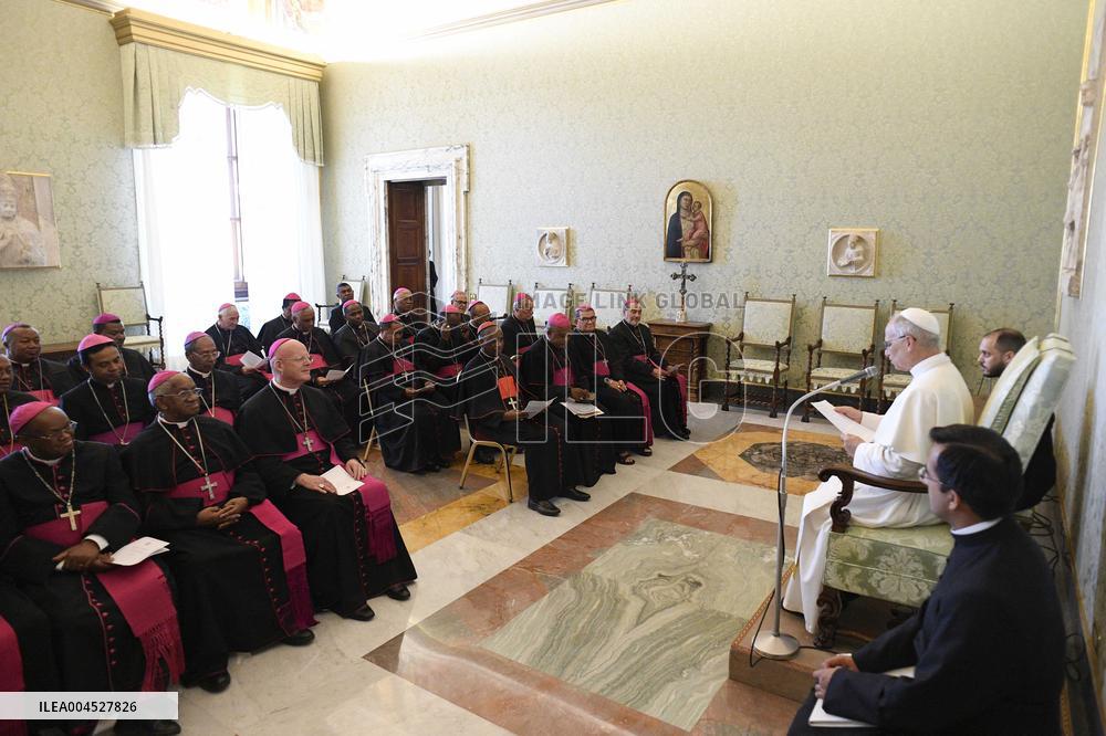 Pope Leo Receives In Private Audience - Vatican