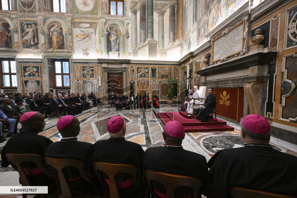 Pope Leo Receives In Private Audience - Vatican