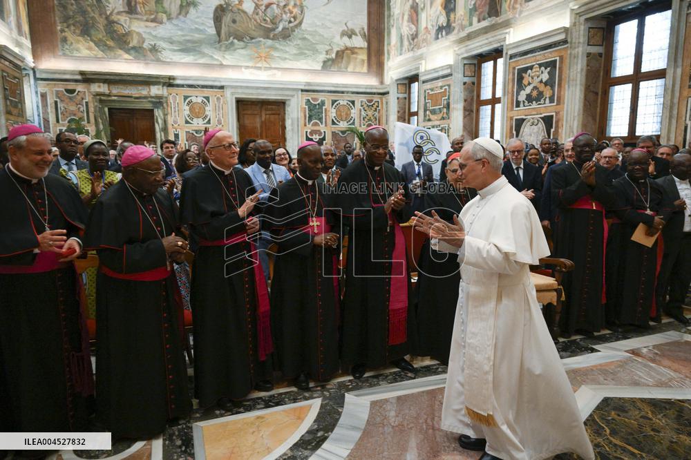 Pope Leo Receives In Private Audience - Vatican