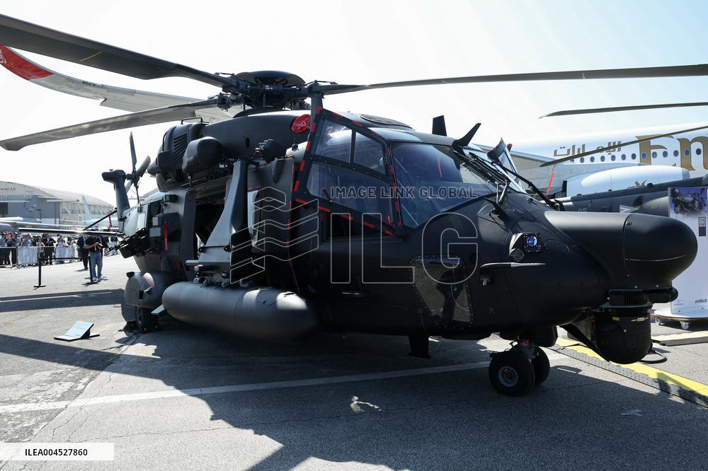 Francois Bayrour Visit To Paris Air Show - Le Bourget