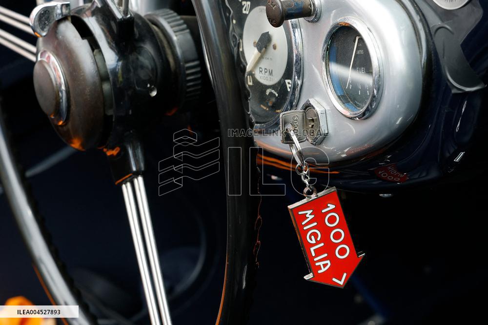 MOTORI - Auto Storiche - 1000Miglia - Punzonatura e Presentazione Vetture