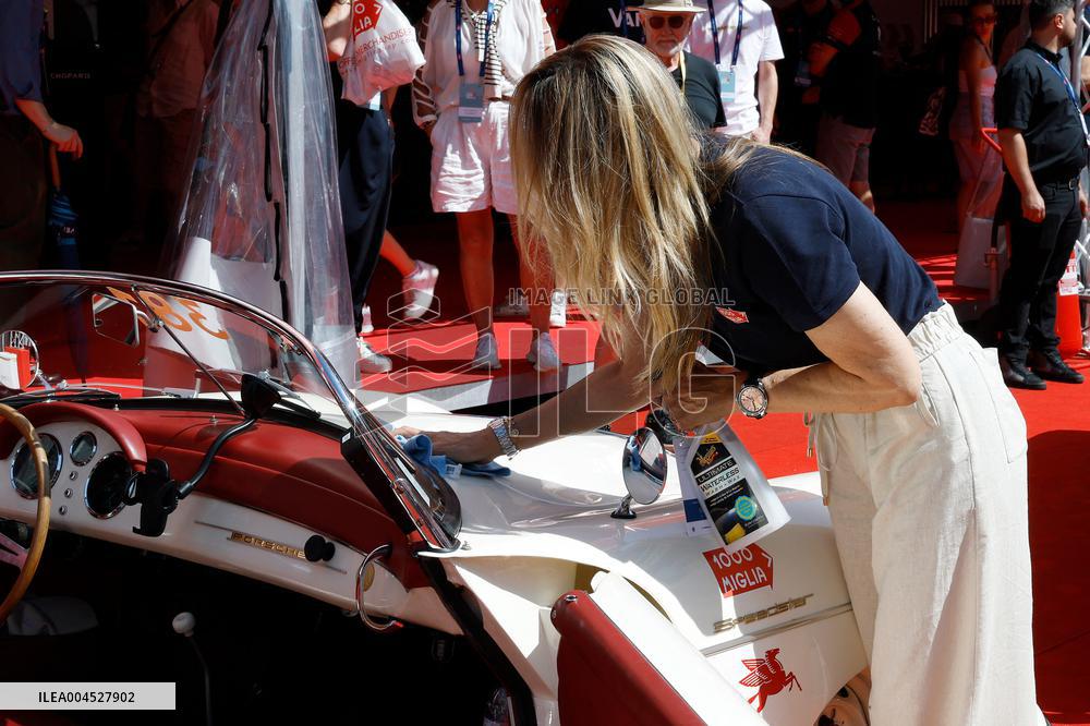 MOTORI - Auto Storiche - 1000Miglia - Punzonatura e Presentazione Vetture