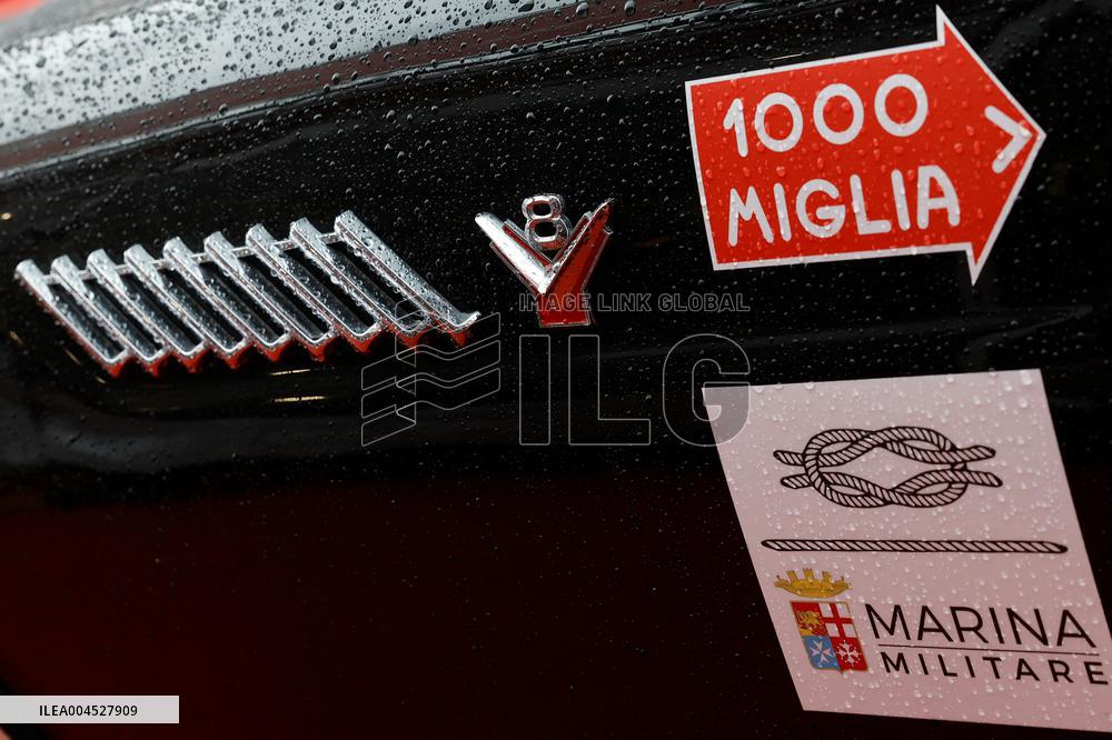 MOTORI - Auto Storiche - 1000Miglia - Punzonatura e Presentazione Vetture