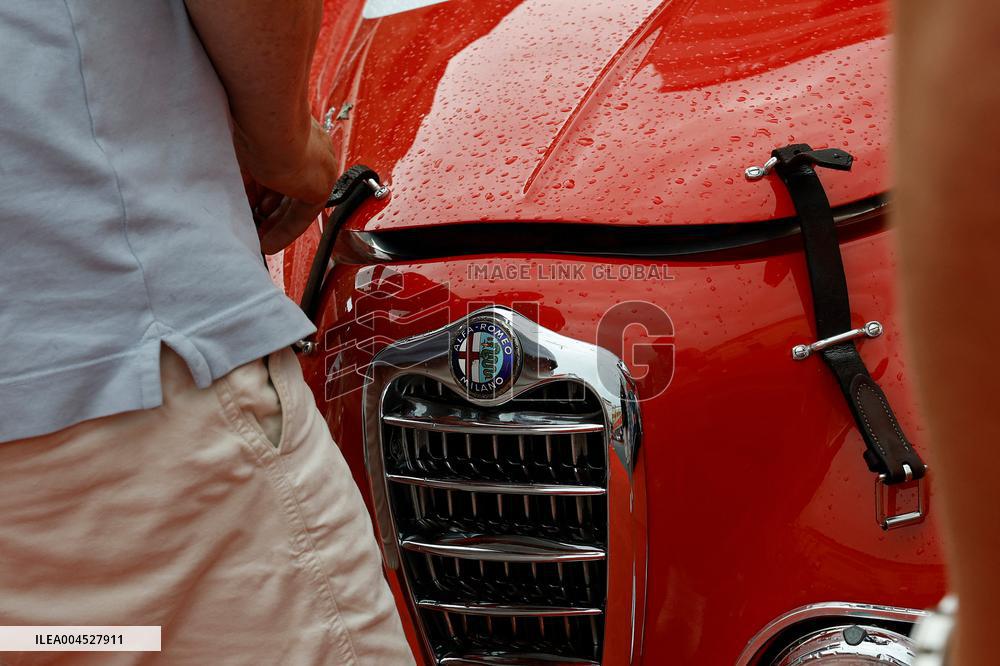 MOTORI - Auto Storiche - 1000Miglia - Punzonatura e Presentazione Vetture