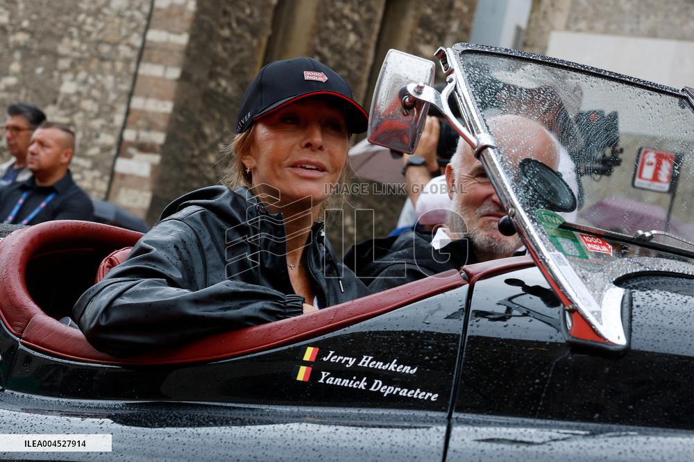 MOTORI - Auto Storiche - 1000Miglia - Punzonatura e Presentazione Vetture