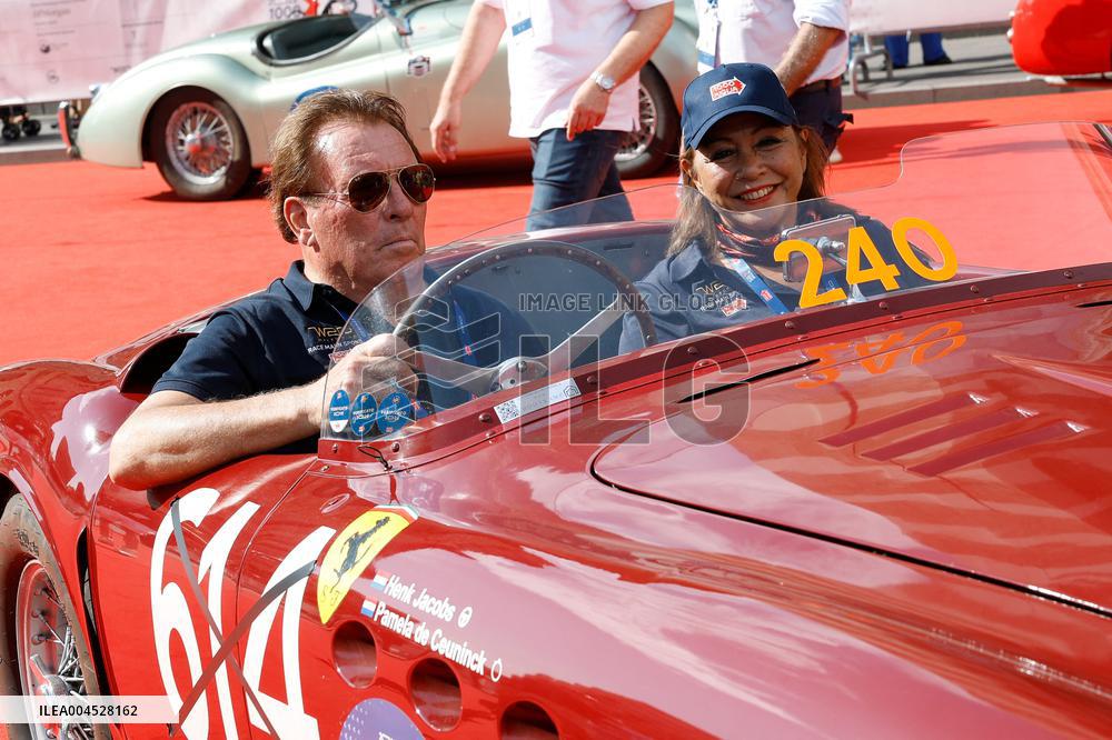 MOTORI - Auto Storiche - 1000Miglia - Punzonatura e Presentazione Vetture