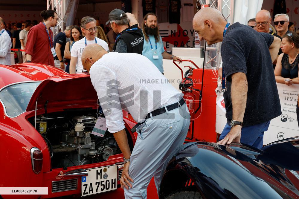 MOTORI - Auto Storiche - 1000Miglia - Punzonatura e Presentazione Vetture