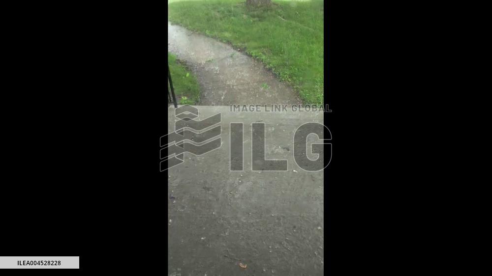 US: Severe Storms Lash Central Minnesota, Bringing Heavy Rain and Hail