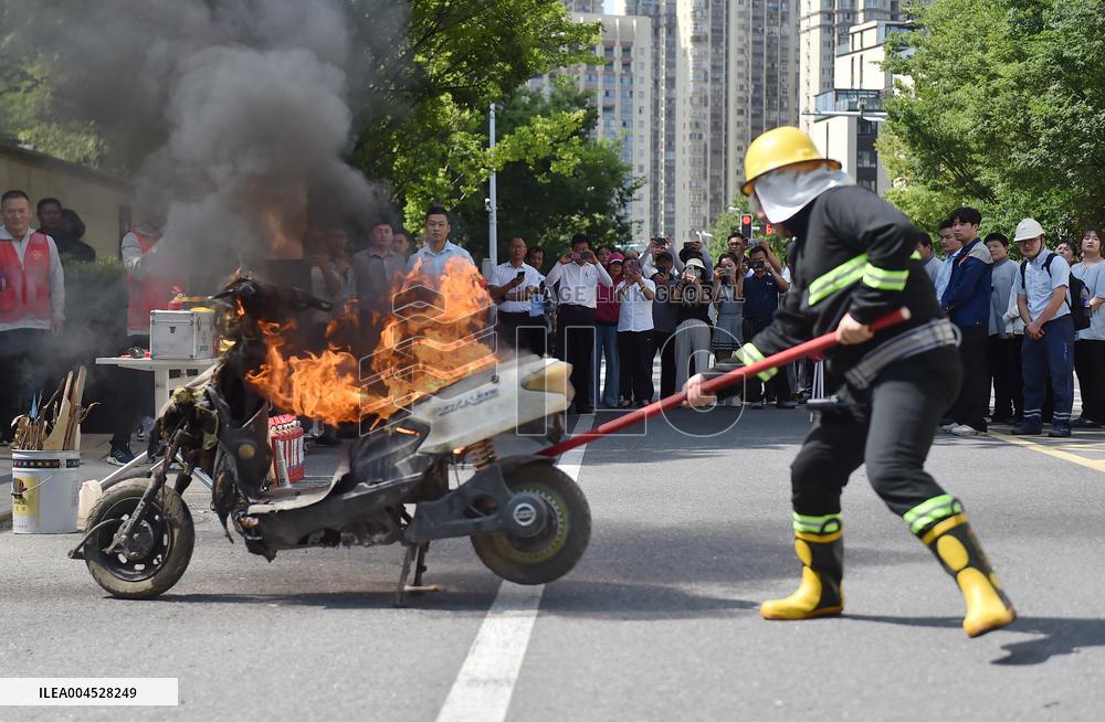 Fire Drill in Hefei
