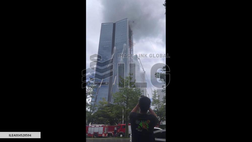 China: Shenzhen High-Rise Fire Drill Simulates Real Emergency With Smoke and Tech