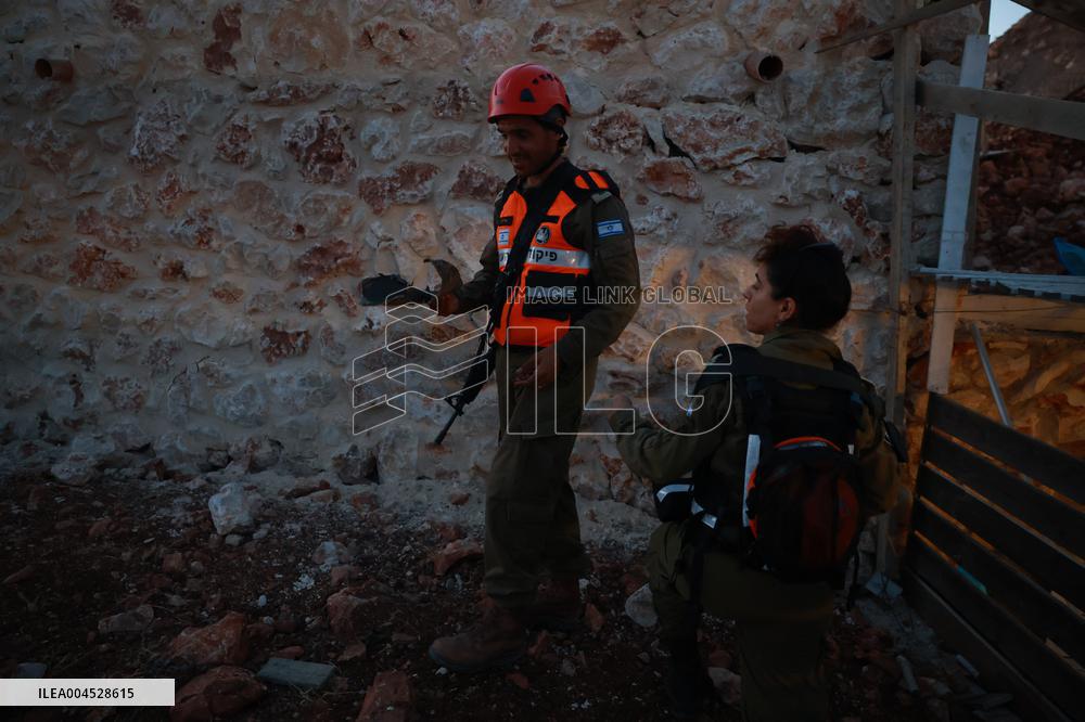 Missile Attack on Safed - Israel