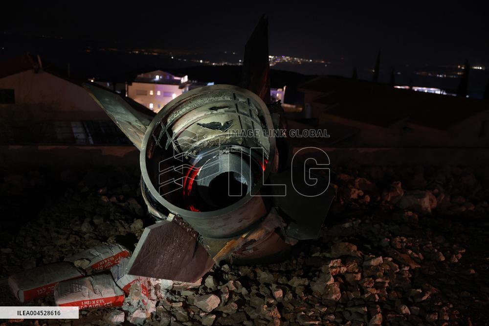 Missile Attack on Safed - Israel