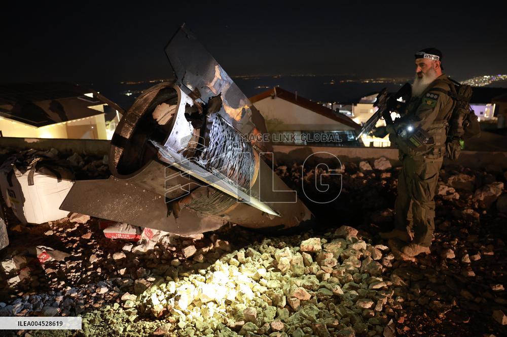 Missile Attack on Safed - Israel