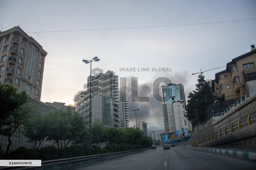 Israeli Attack Headquarters Iran State TV - Tehran