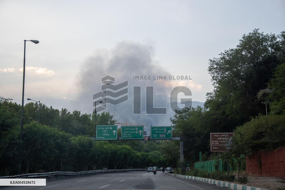 Israeli Attack Headquarters Iran State TV - Tehran