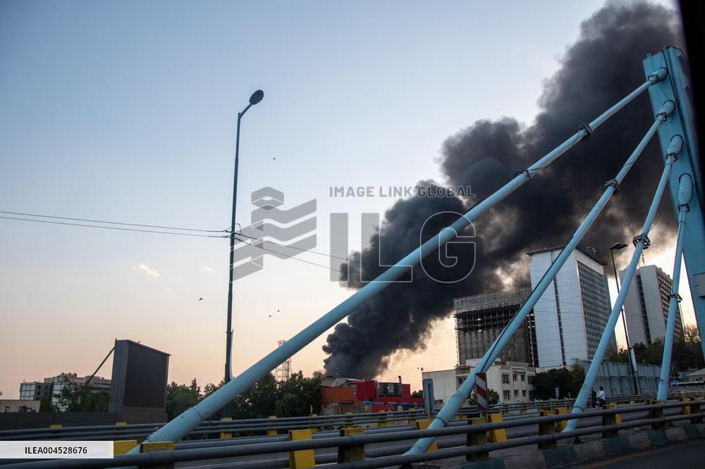 Israeli Attack Headquarters Iran State TV - Tehran